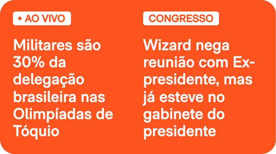 Detalle del diseño del portal de noticias Poder360.